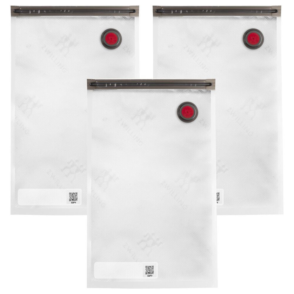 Zwilling 3-Piece Large Vacuum Bag Set in Clear, , large