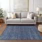 Dalyn Rug Company Burano BU3 8" x 10" Navy Indoor/Outdoor Area Rug, , large