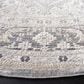 Safavieh Dream DRM411F 6"7" Round Grey and Ivory Area Rug, , large