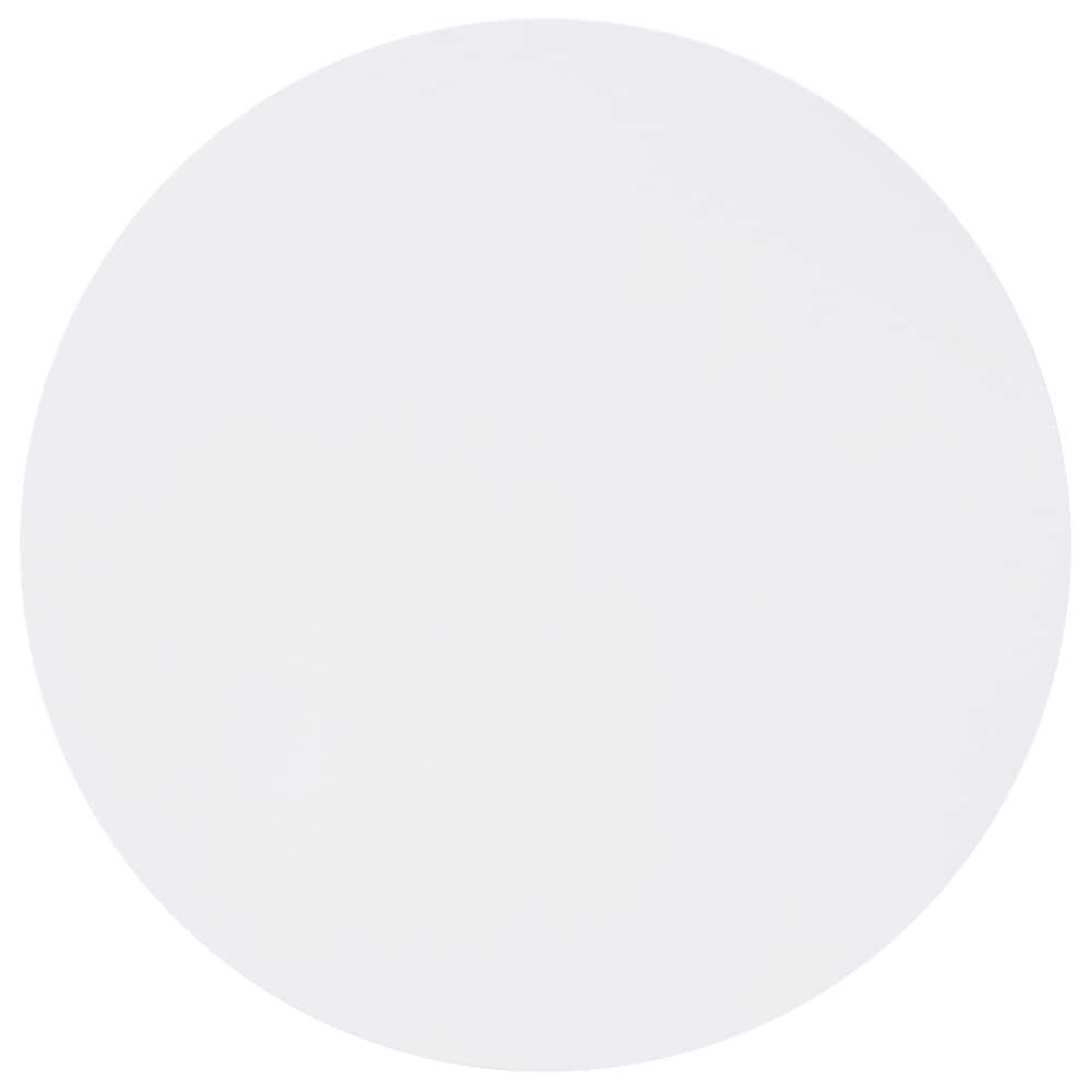 Linon Home Decor Mayfair Round Dining Table in White - Table Only, , large