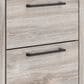 Ashley Broachmyn 2 Drawer Nightstand in Light Gray, , large