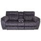 Catnapper Sedona Power Reclining Console Loveseat with Power Headrest in Smoke, , large