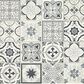 Dal-Tile Sublimity Power Sequence Encaustic Mosaic Tile, , large