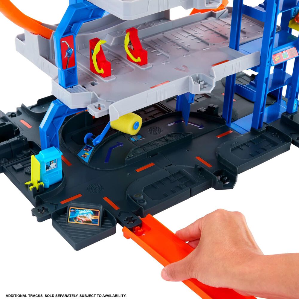 Hot Wheels City Mega Garage Playset in Multicolor, , large
