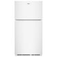 Whirlpool 21.3 Cu. Ft. Top Freezer Refrigerator with Total Coverage Cooling in White, , large