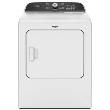 Whirlpool 7 Cu. Ft. Front Load Electric Dryer with Moisture Sensor in White, , large