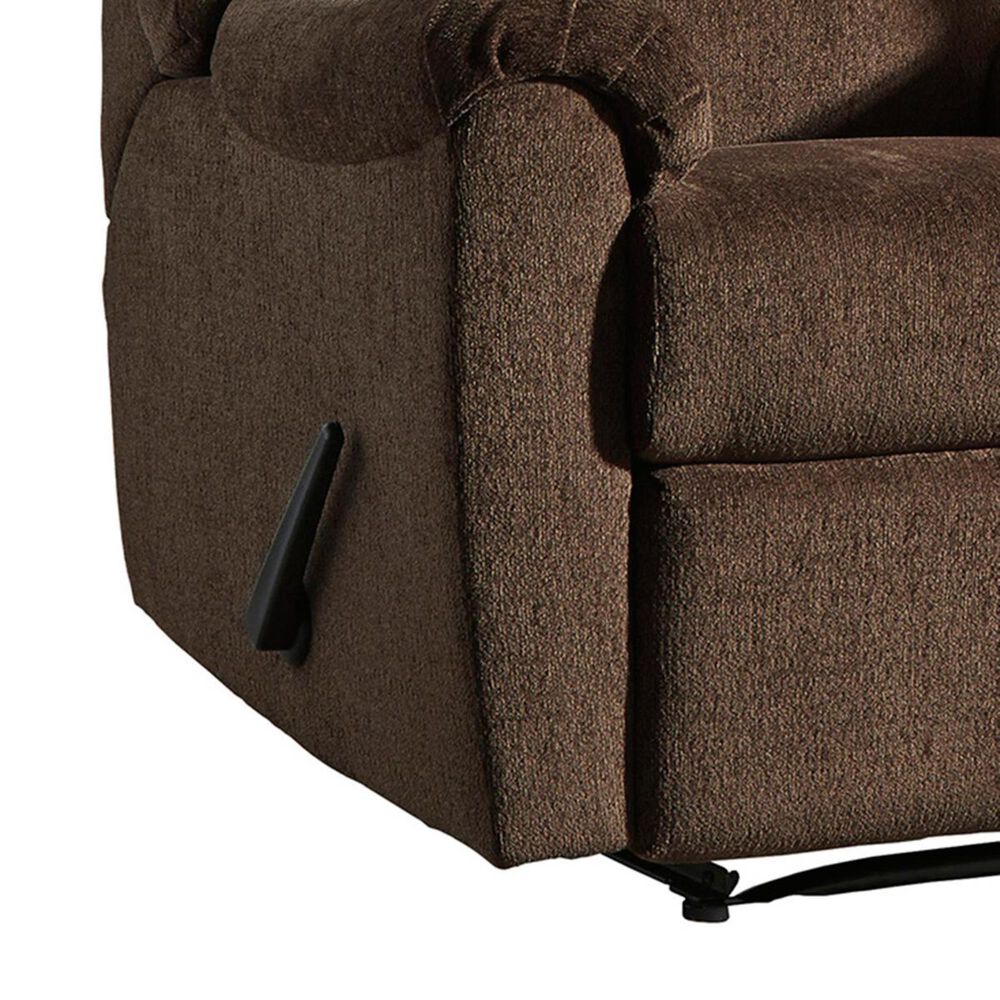 Ashley Nerviano Manual Zero Wall Recliner in Chocolate, , large
