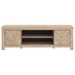 Ashley Cayboni 71" Large TV Stand with Fireplace Option in Tan, , large