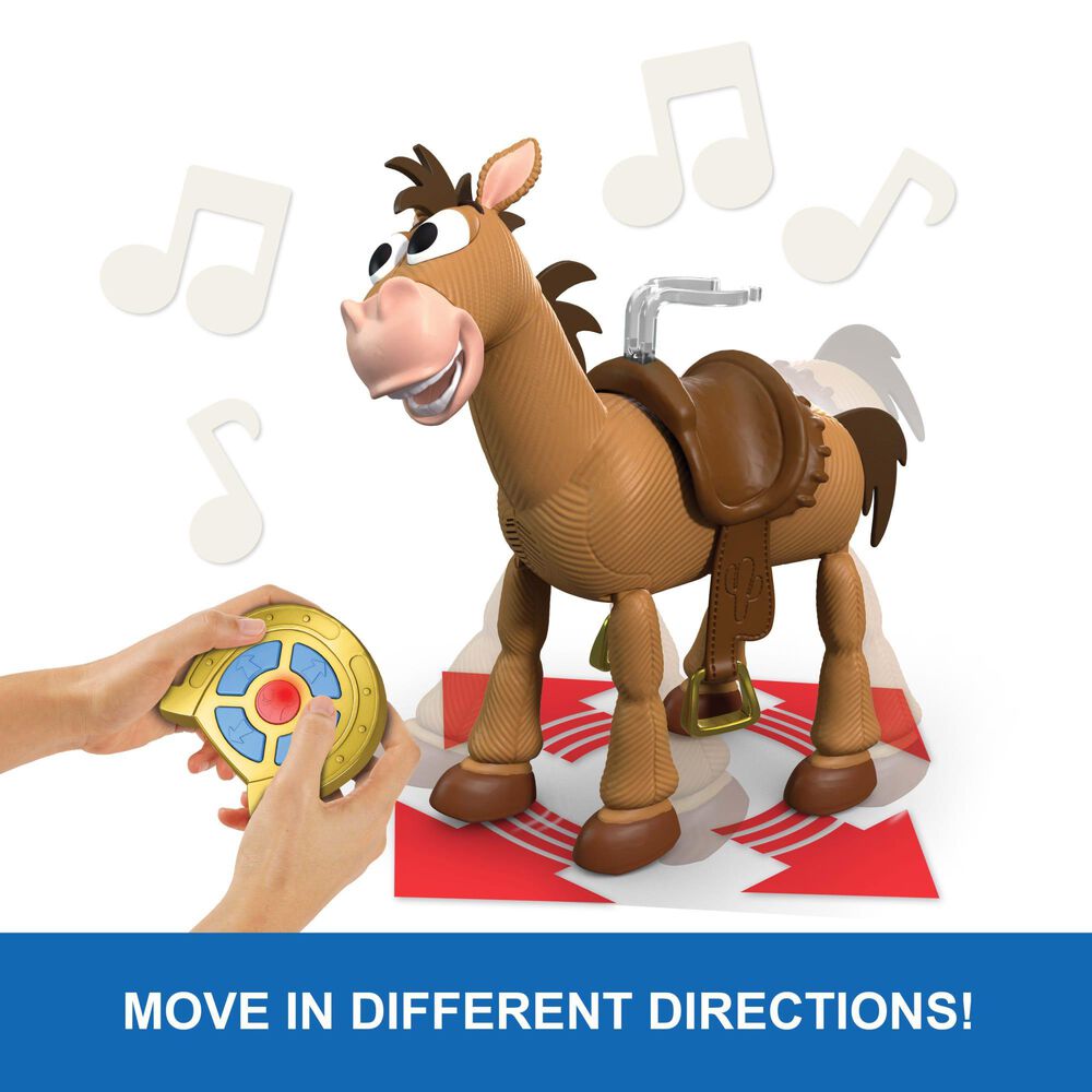 Pixar Giddy-Up Bullseye 12" Scale Action Figure with Remote Control, , large