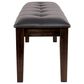 Ashley Haddigan Large Upholstered Dining Bench in Dark Brown, , large