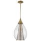 Uttermost Big Drip 1-Light Pendant in Antique Brass, , large