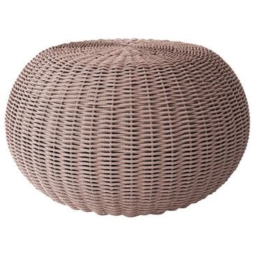 Ebel Outdoor Furniture Cloud Large Patio Pouf in Rose, , large