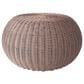 Ebel Outdoor Furniture Cloud Large Patio Pouf in Rose, , large