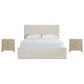 Universal Furniture Oasis King Upholstered Bed with Two Nightstands in Dockside, , large