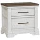 Sasha Lee King Storage Bed with 2 Nightstands in 2 Tone Hickory, , large