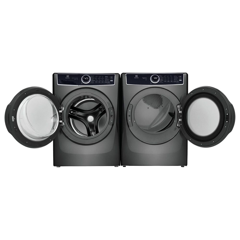 Electrolux 4.5 Cu. Ft. Front Load Washer and 8 Cu. Ft. Gas Dryer Laundry Pair in Titanium, , large
