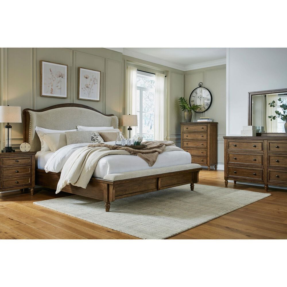 Ashley Sturlayne 5-Drawer Chest in Brown, , large