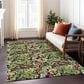 Dalyn Rug Company Wonderland WN24 3" x 5" Black Indoor/Outdoor Area Rug, , large