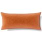 Ann Gish Fresco Velvet 16" x 36" Lumbar Throw Pillow in Terra Cotta, , large