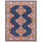 Surya Harput HAP-1037 7"10" x 10"3" Blue and Gray Area Rug, , large