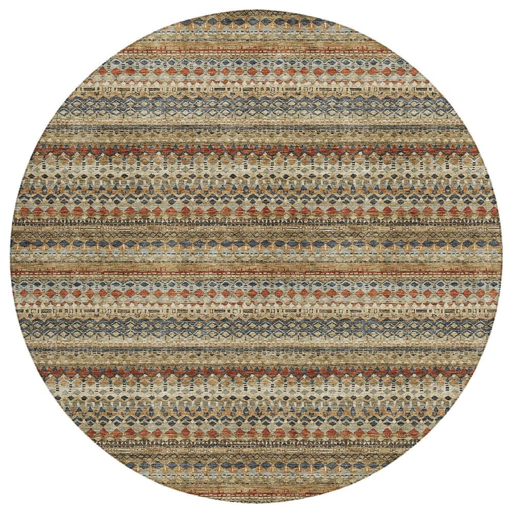 Dalyn Rug Company Solace SL2 8" Round Wheat Area Rug, , large