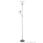 Grandview Gallery Dual Shade Floor Lamp in Silver, , large
