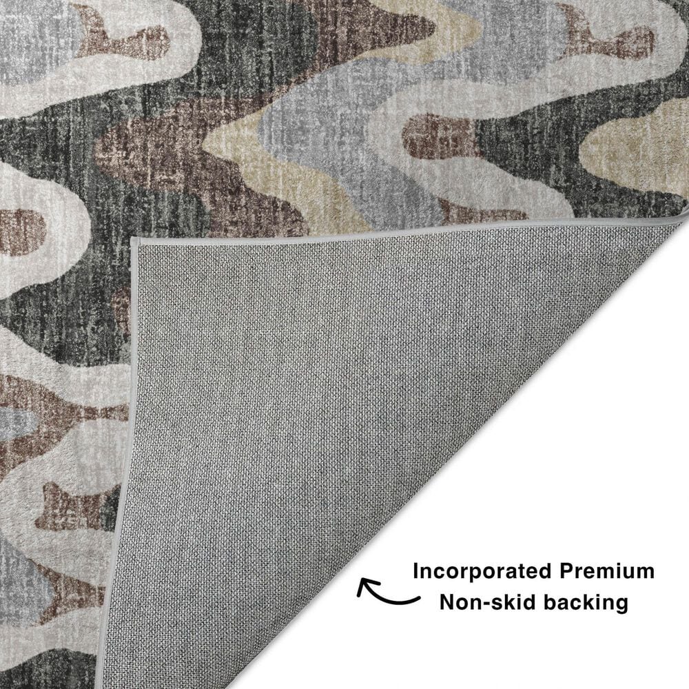 Dalyn Rug Company Lorenzo LN6 Charcoal 1&#39;8&quot; x 2&#39;6&quot; Area Rug, , large