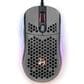 Arozzi Favo Ultra Lightweight Customizable RGB Gaming Mouse with Honeycomb Pattern, Pixart 3389 Sensor, and Omron 20M Switches - Grey, , large