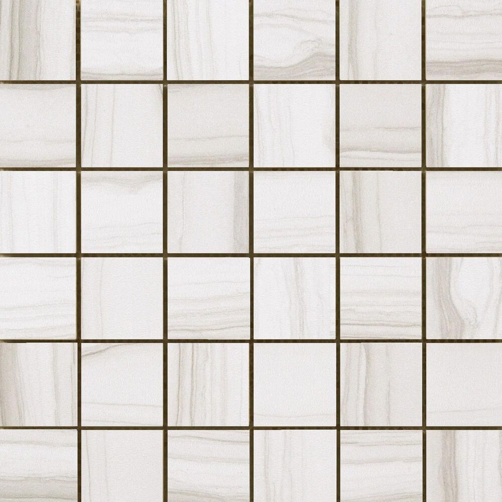 Emser Chronicle Memoir 2" x 2" Square on 12" x 12" Porcelain Mosaic Sheet, , large