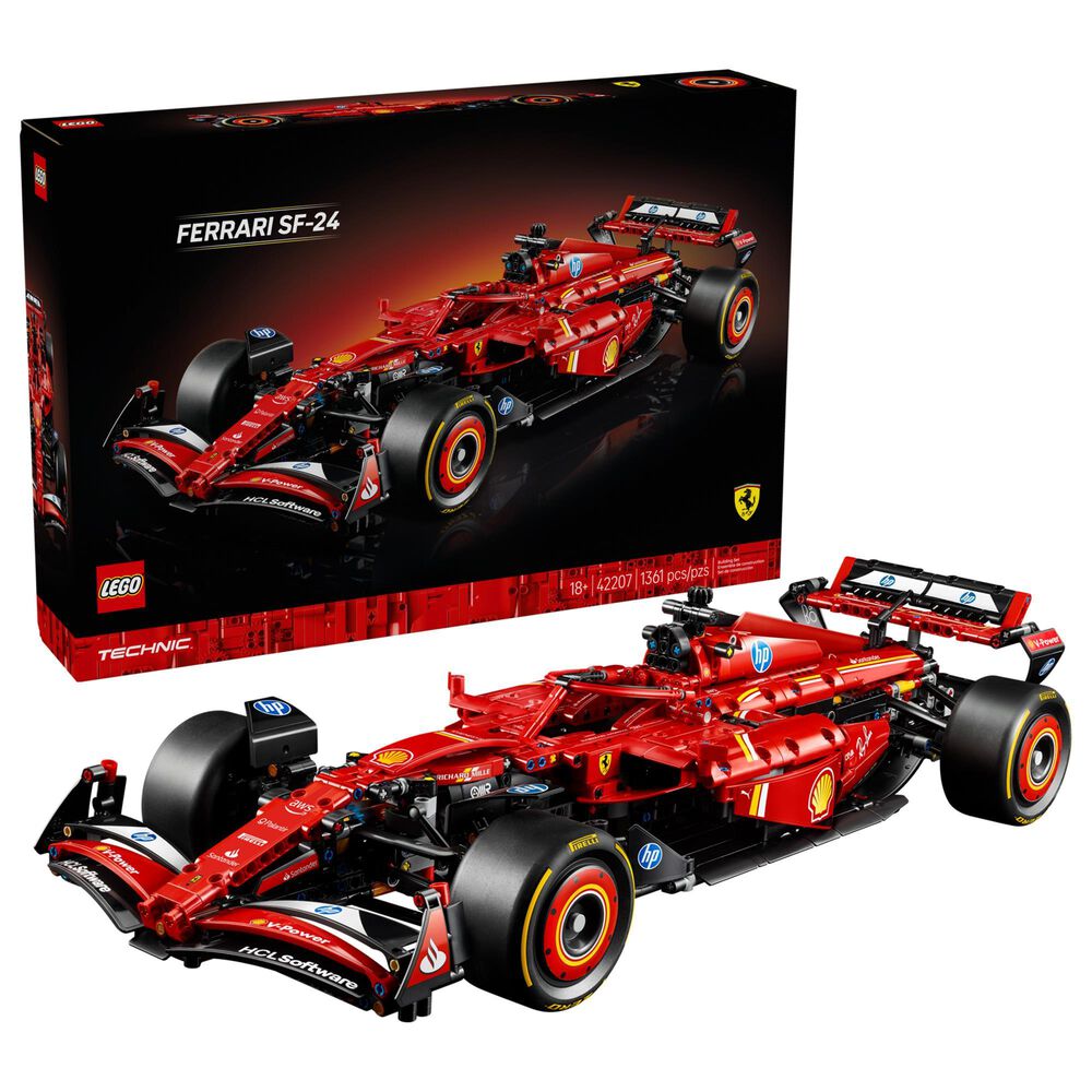 LEGO Ferrari SF-24 F1 Car Building Set in Multicolor, , large