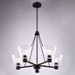 Vaxcel Lighting Dalton 5-Light Round Chandelier in Matte Black, , large