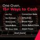 Frigidaire Gallery 30" Single Wall Oven with Stone Baked Pizza in Stainless Steel, , large