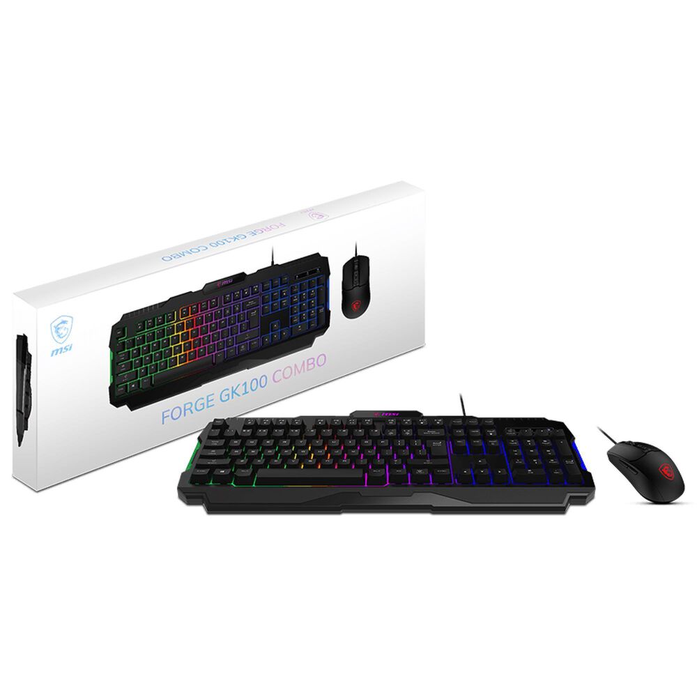 MSI FORGE Combo Keyboard &amp; Mouse, , large