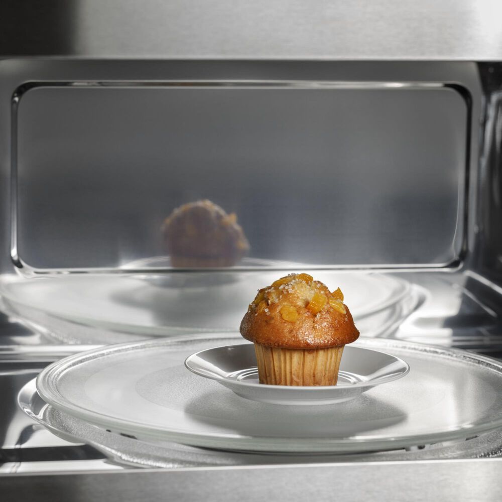 GE Profile 1.7 Cu. Ft. Convection Over-the-Range Microwave Oven in Stainless Steel, , large