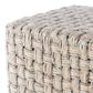 Surya Cordoba Pouf in Light Gray/Cream, , large