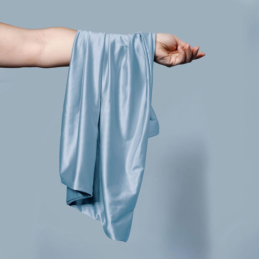 Bedgear Hyper-Silk King Performance Pillowcase in Misty Blue, , large