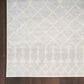 Nourison Astra Machine Washable 9" x 12" Grey Area Rug, , large