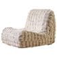 HOMLUX Togo Sofa Bean Bag Chair in Beige, , large