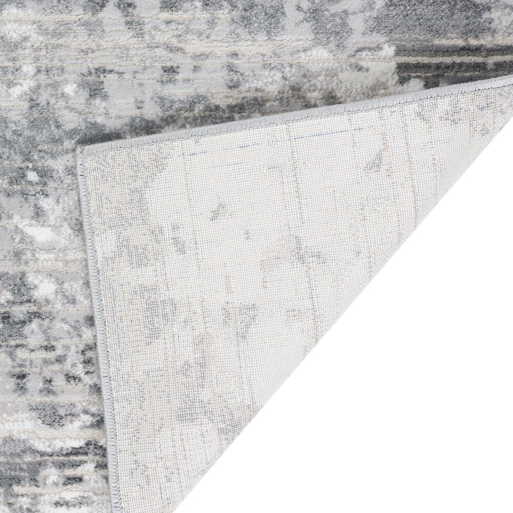 Dalyn Rug Company Rhodes Abstract 3&#39;2&quot; x 5&#39;1&quot; Gray Area Rug, , large
