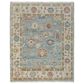Feizy Fillmore 8" Round Blue and Ivory Area Rug, , large