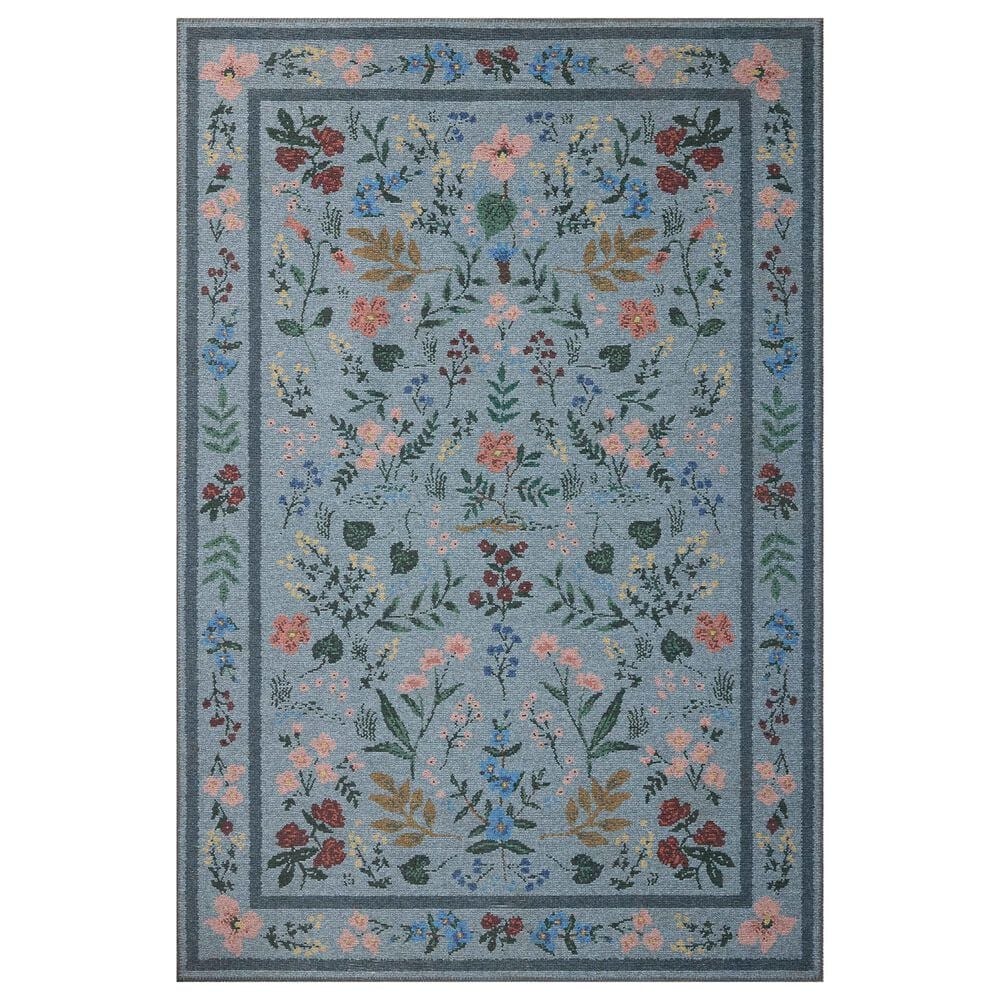 Loloi Wildwood Blue 5" Round Area Rug, , large
