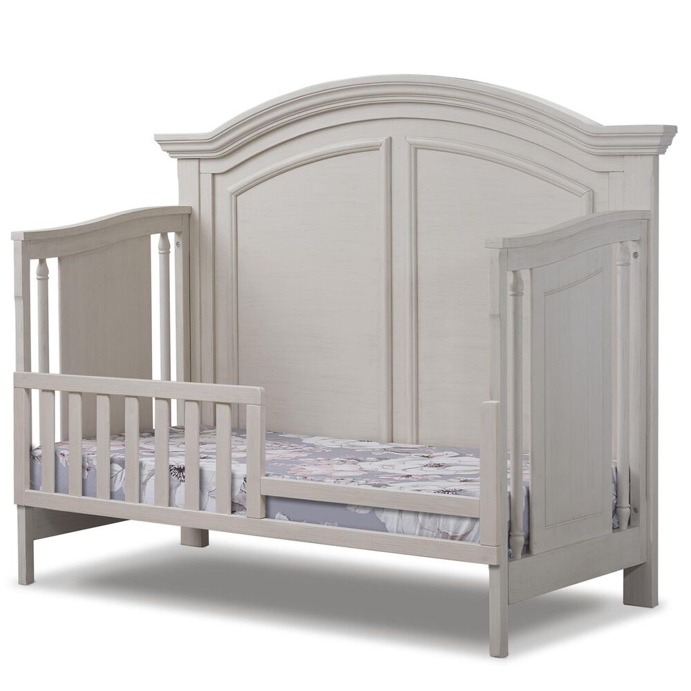 Sorelle Portofino High Arch Crib in Brushed Ivory, , large