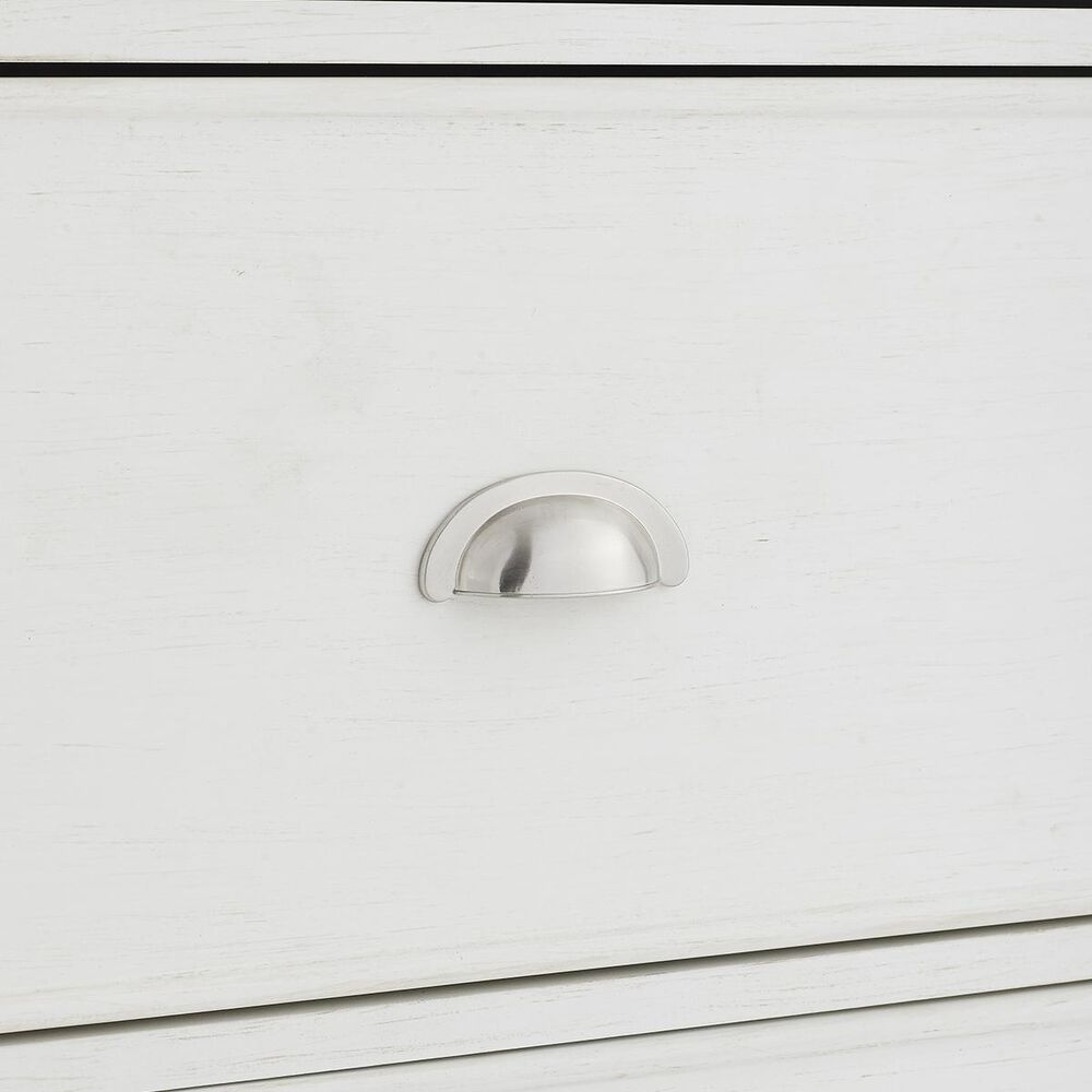Crosley Furniture Lacey Kitchen Island in White, , large