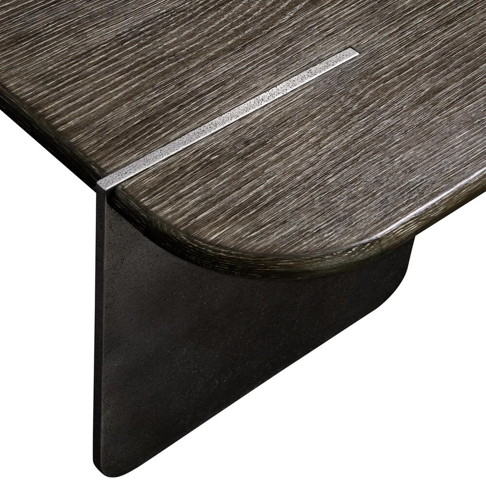 Bernhardt Melba 36" Cocktail Table in Puma and Graphite, , large