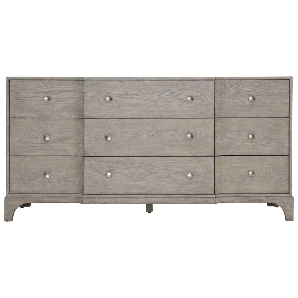 Bernhardt Albion 4 Piece Queen Bedroom Set in Weathered Grey, , large