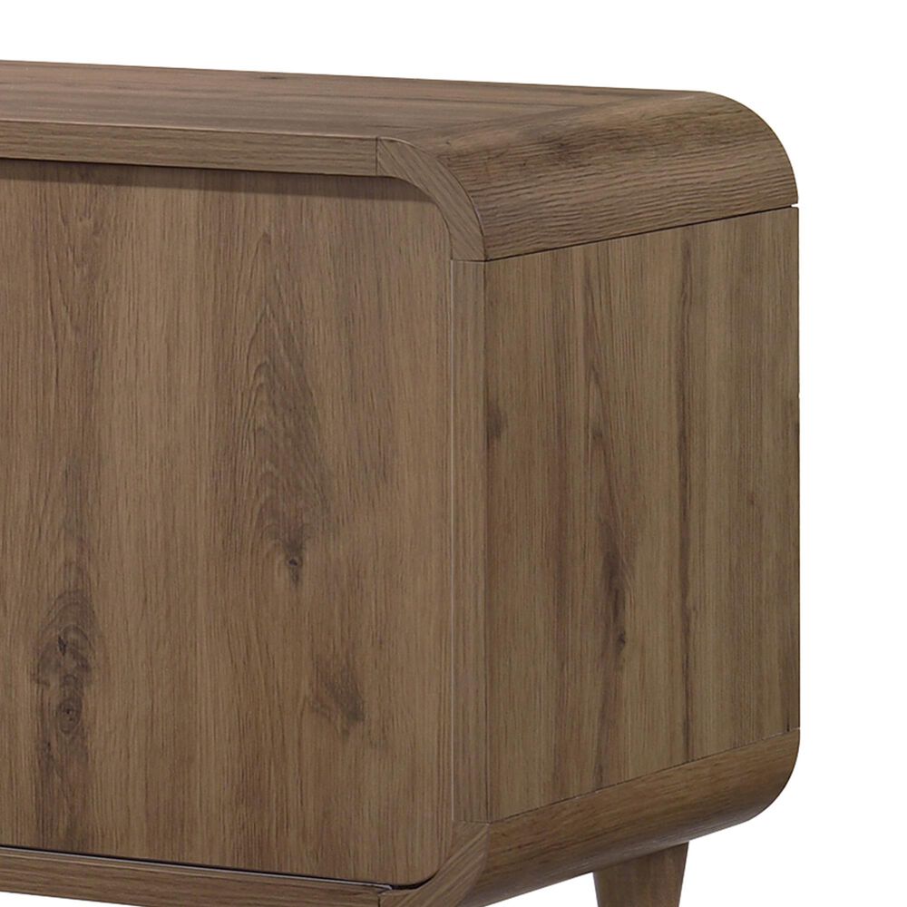 Crown Mark Nyomi 71" TV Stand in Light Brown, , large