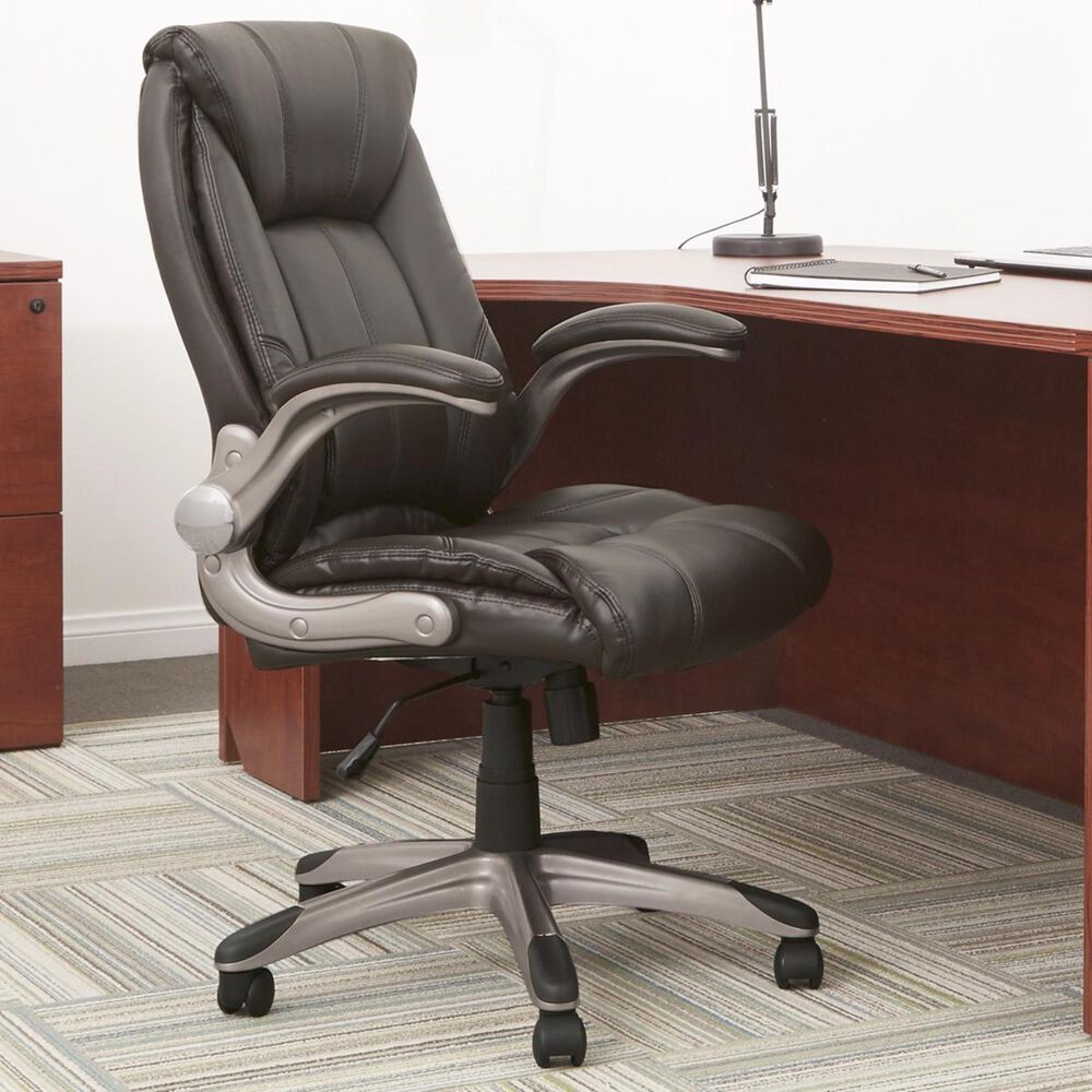 OSP Home FL Series Mid Back Managers Chair in Cocoa, , large