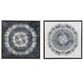 Ashley 25" x 25" Monterey Wall Art with Blue and White, , large