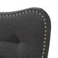 Baxton Studio Emma Queen Upholstered Headboard in Dark Grey, , large