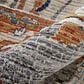 Feizy Melrose 2" x 3" Gray and Rust Area Rug, , large